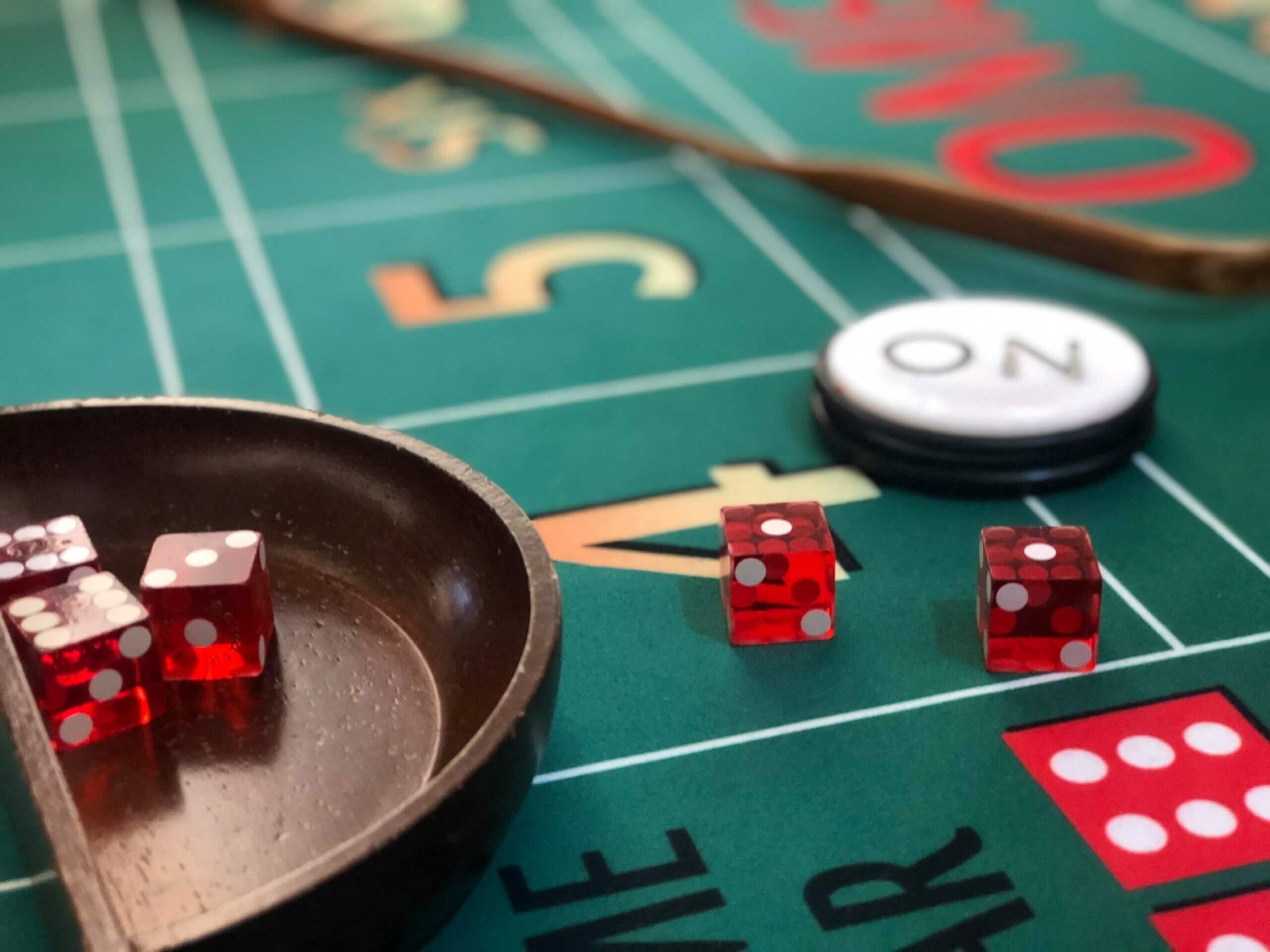 Craps Table Rental at a Casino Night