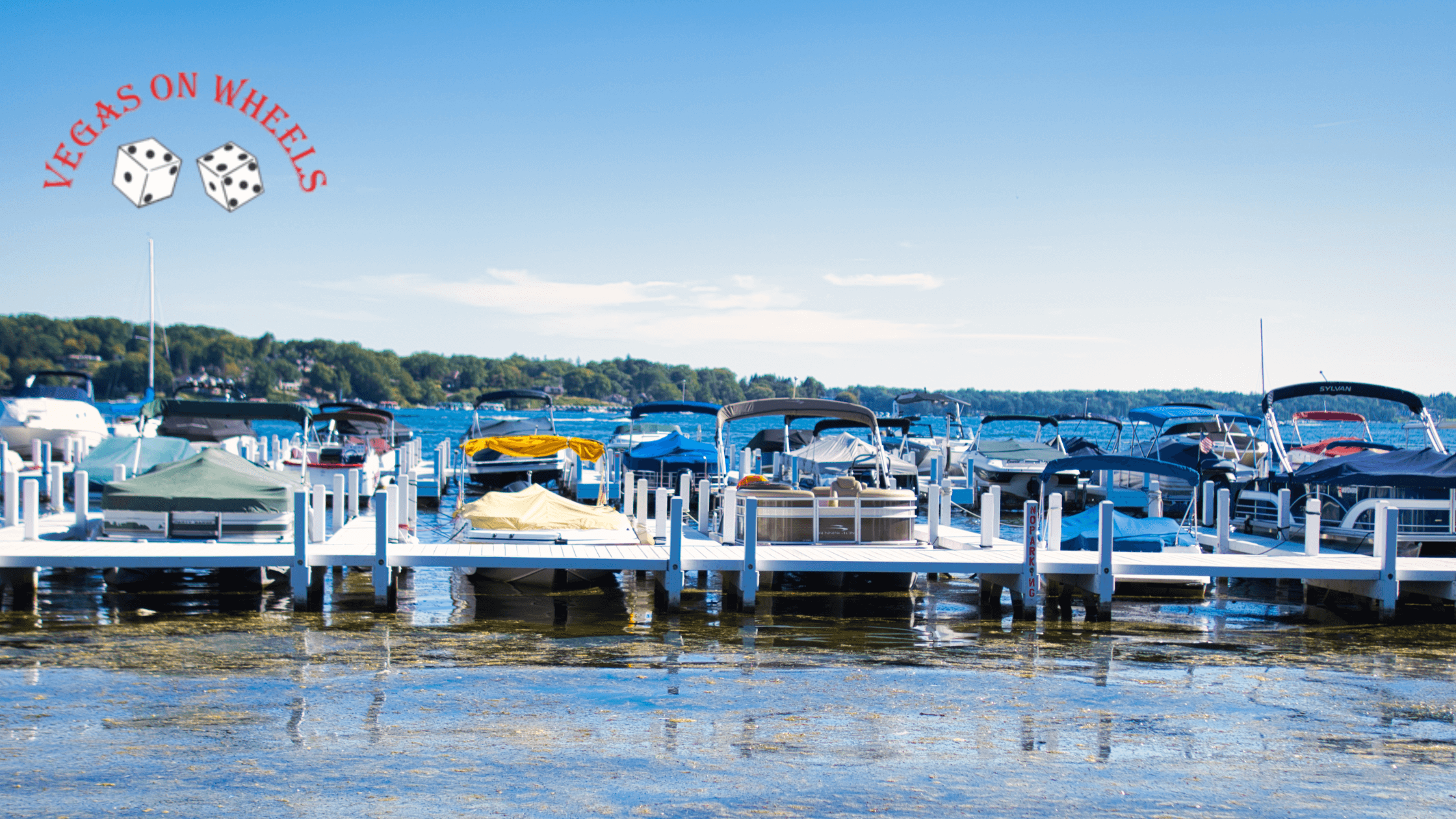 Traveling casino party in Lake Geneva