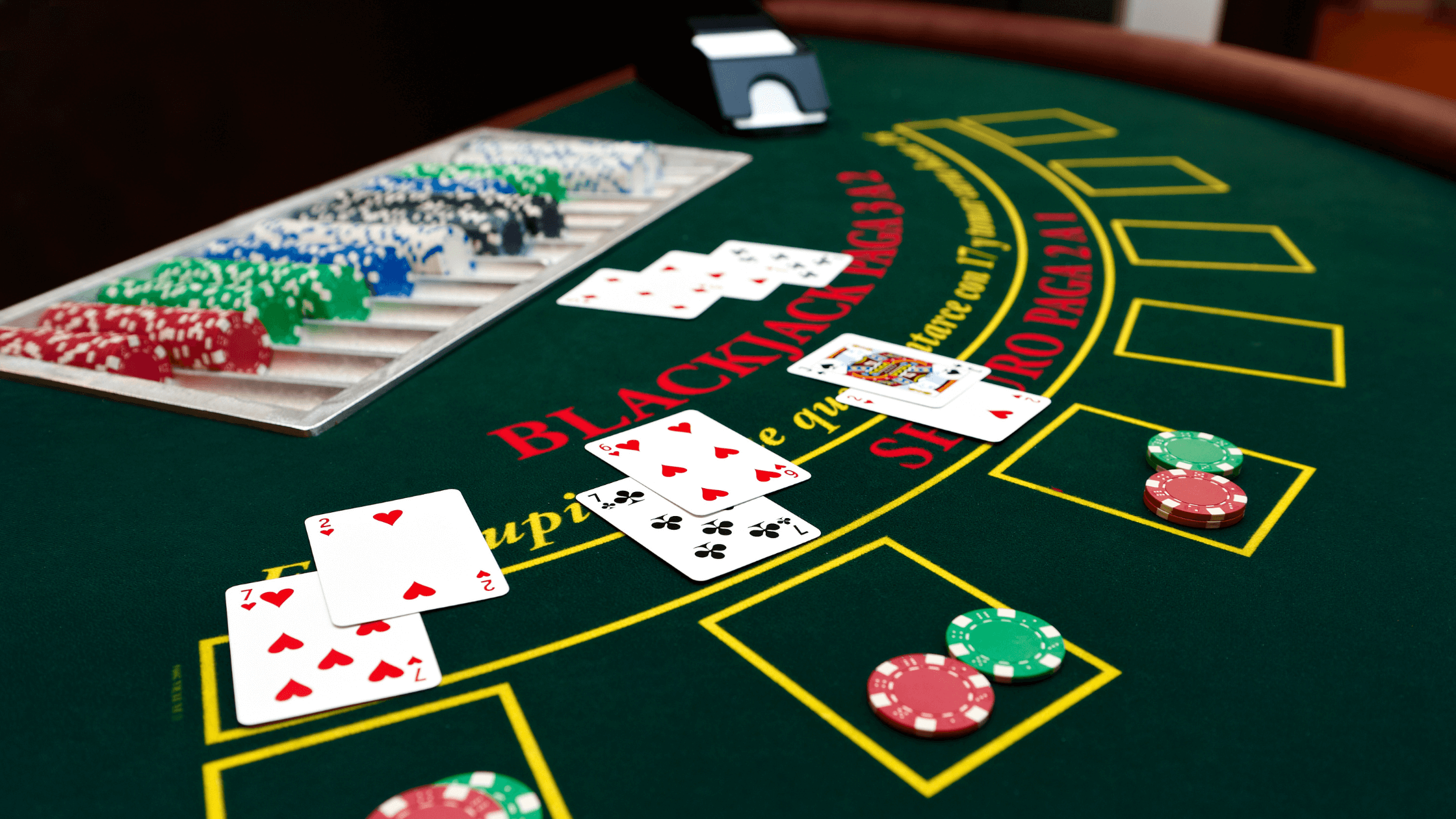 blackjack table rental near me