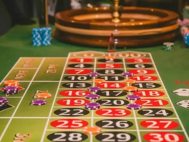 Roulette Table at a corporate casino party